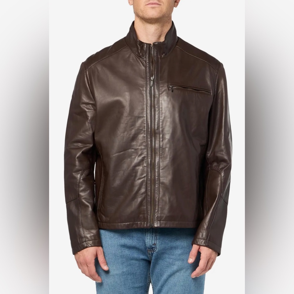 Cole Haan Smooth Lamb Jacket Men’s Sz XXL NWT